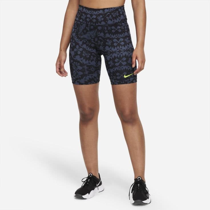 Nike Womens Black 'recreation Club' Mid-rise 7" Shorts - Size Small | Nike Sale | Discount Designer Brands