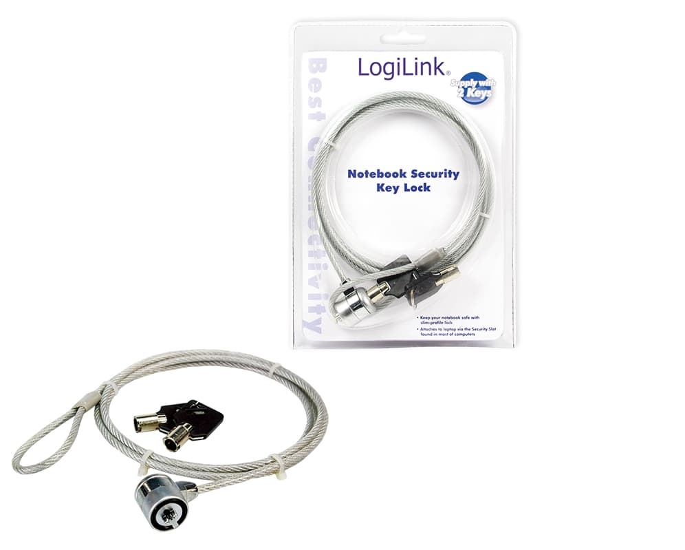 LogiLink Notebook Security Lock cable lock 1.5 m