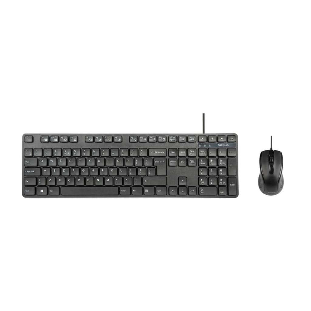 Targus AKM622UK keyboard Mouse included Universal USB QWERTY UK Englis