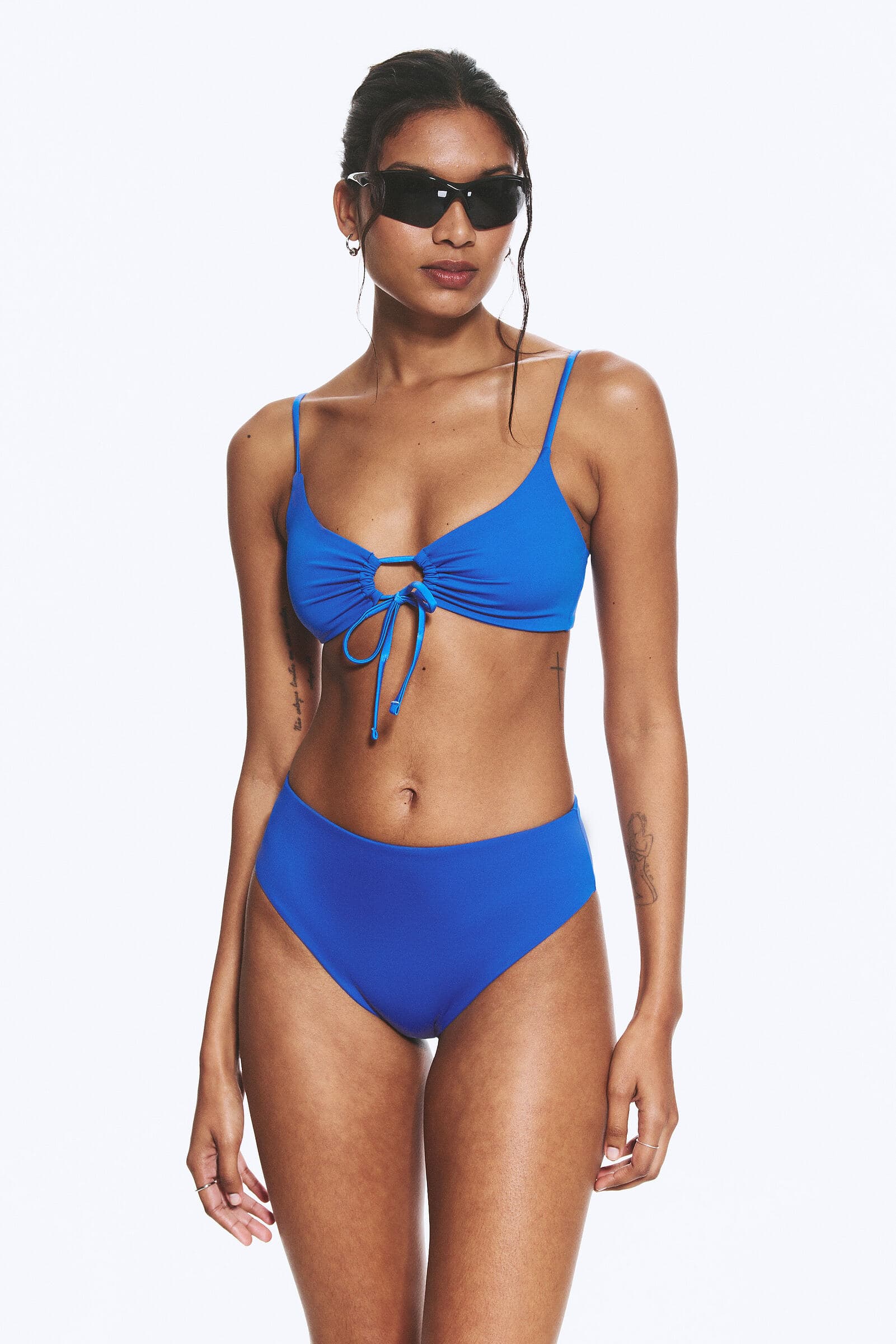 High Rise Brazilian Bikini Bottoms