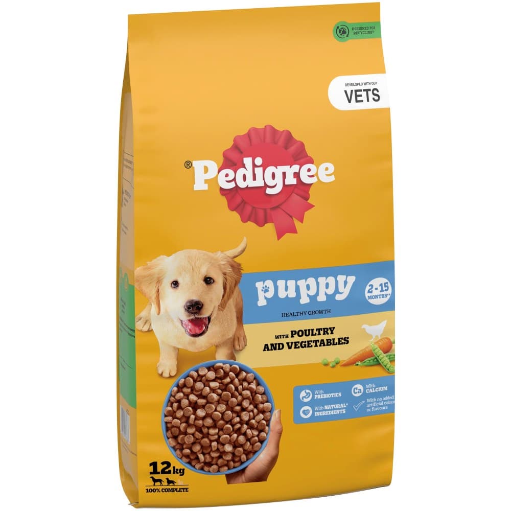 Pedigree Puppy Complete with Poultry & Vegetables - 12kg