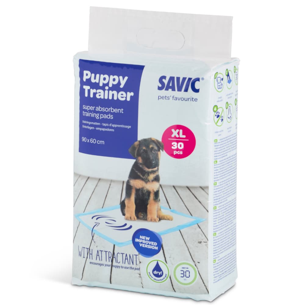 Savic Puppy Trainer Pads - XL: 30 Pads, 90 x 60cm (L x W)