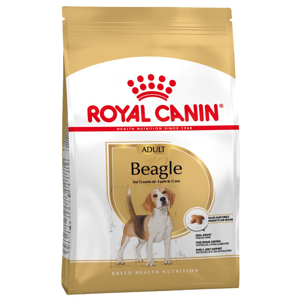 Royal Canin Breed Dry Dog Food Economy Packs - Beagle Adult (2 x 12kg)