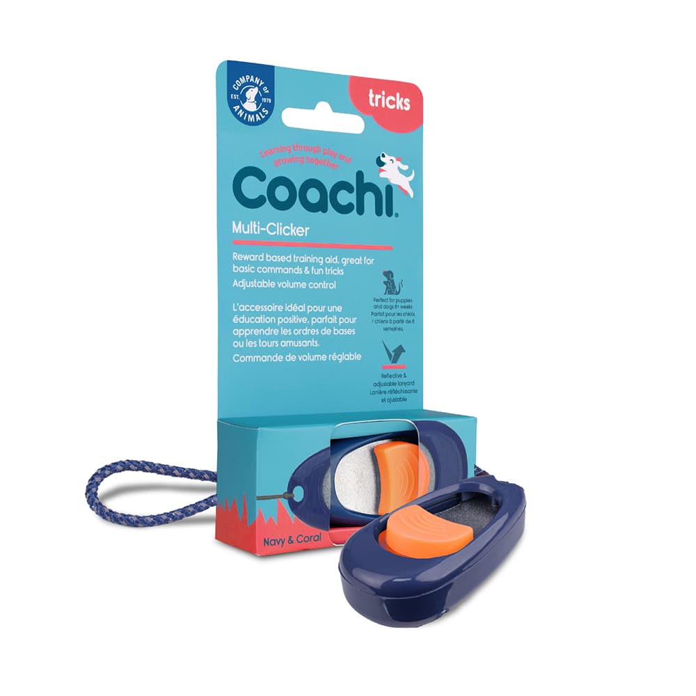 Coachi Multi-Clicker for Dogs - Navy