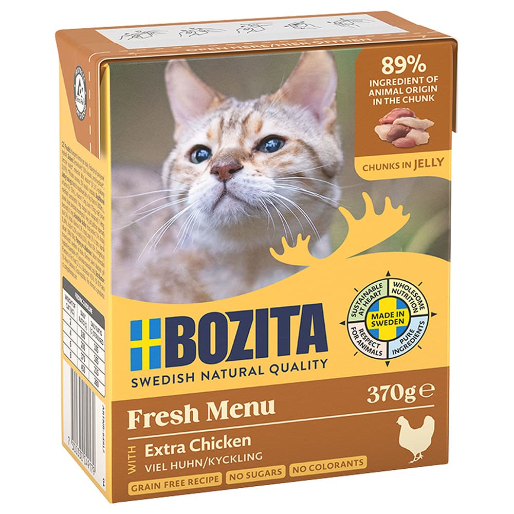 Bozita Tetra Chunks in Jelly 6 x 370g - Chicken