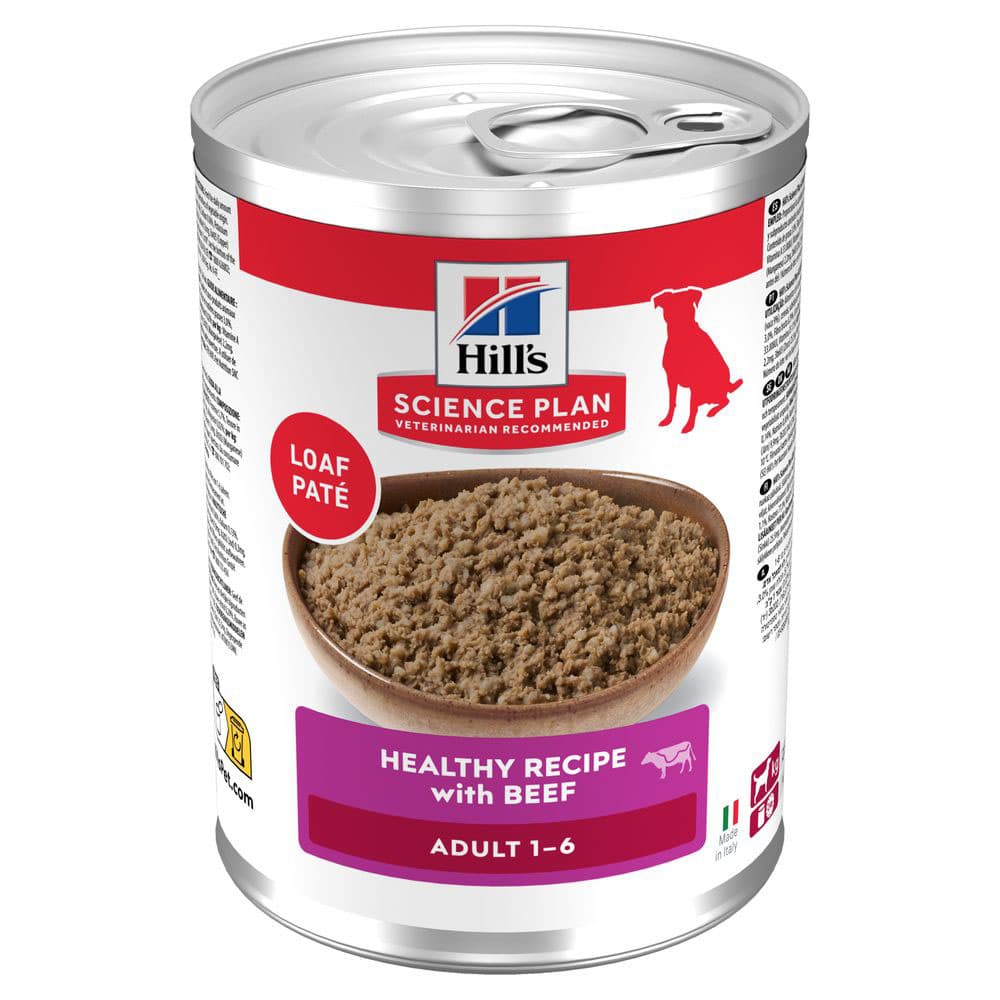 Hill's Science Plan Adult 1 - 6 - Saver Pack: Beef (12 x 370g)