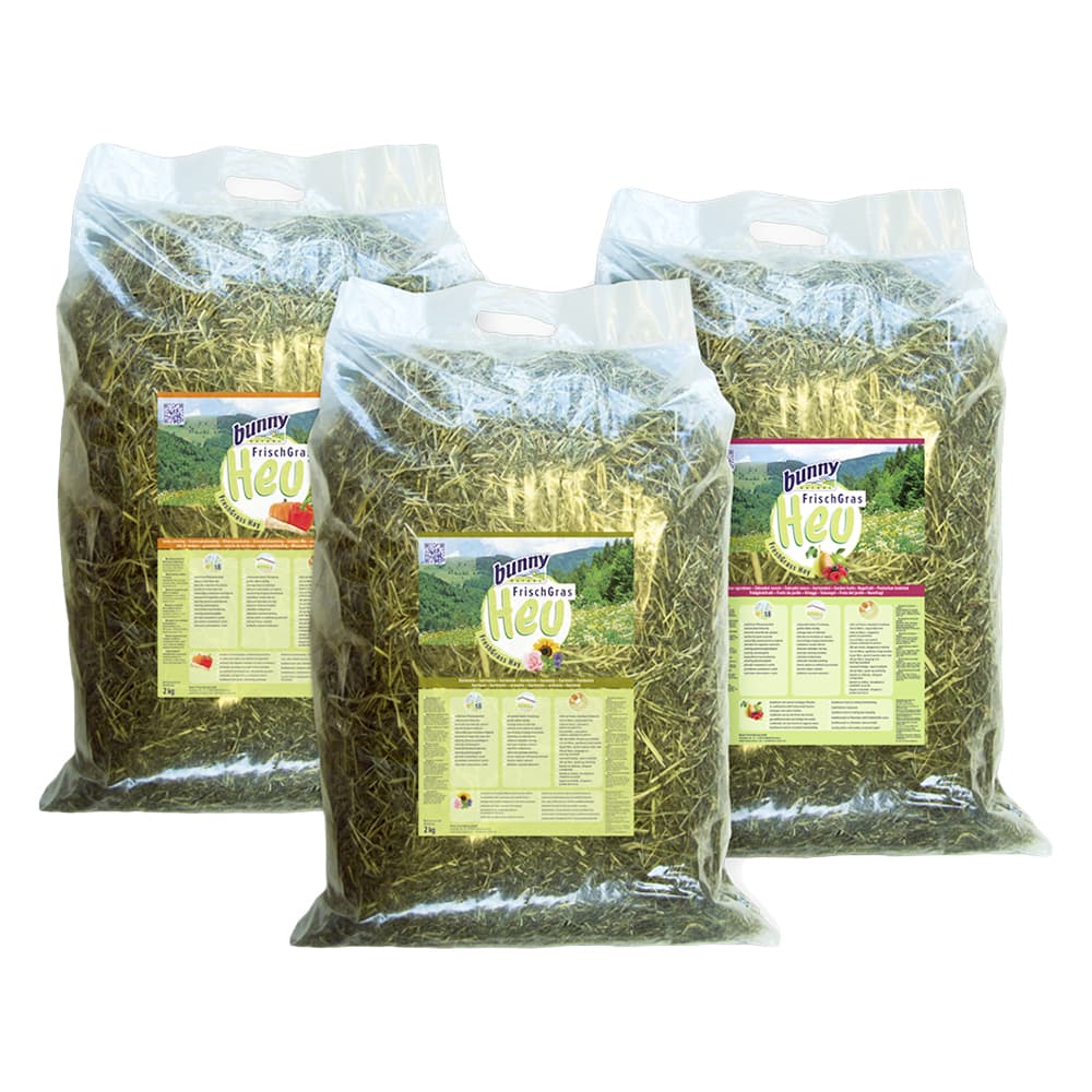 Bunny FreshGrass Hay Special Editions - Summer Pack: 3 x 2kg