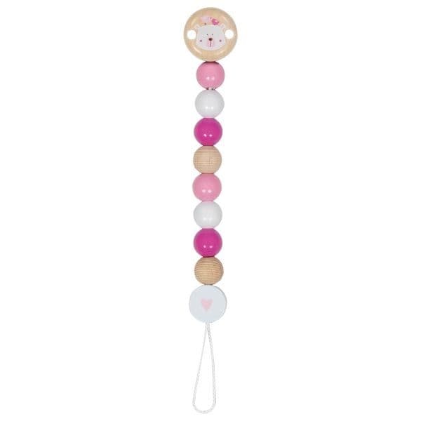 Goki Soother Chain polar Bear | Size: 1 Pack