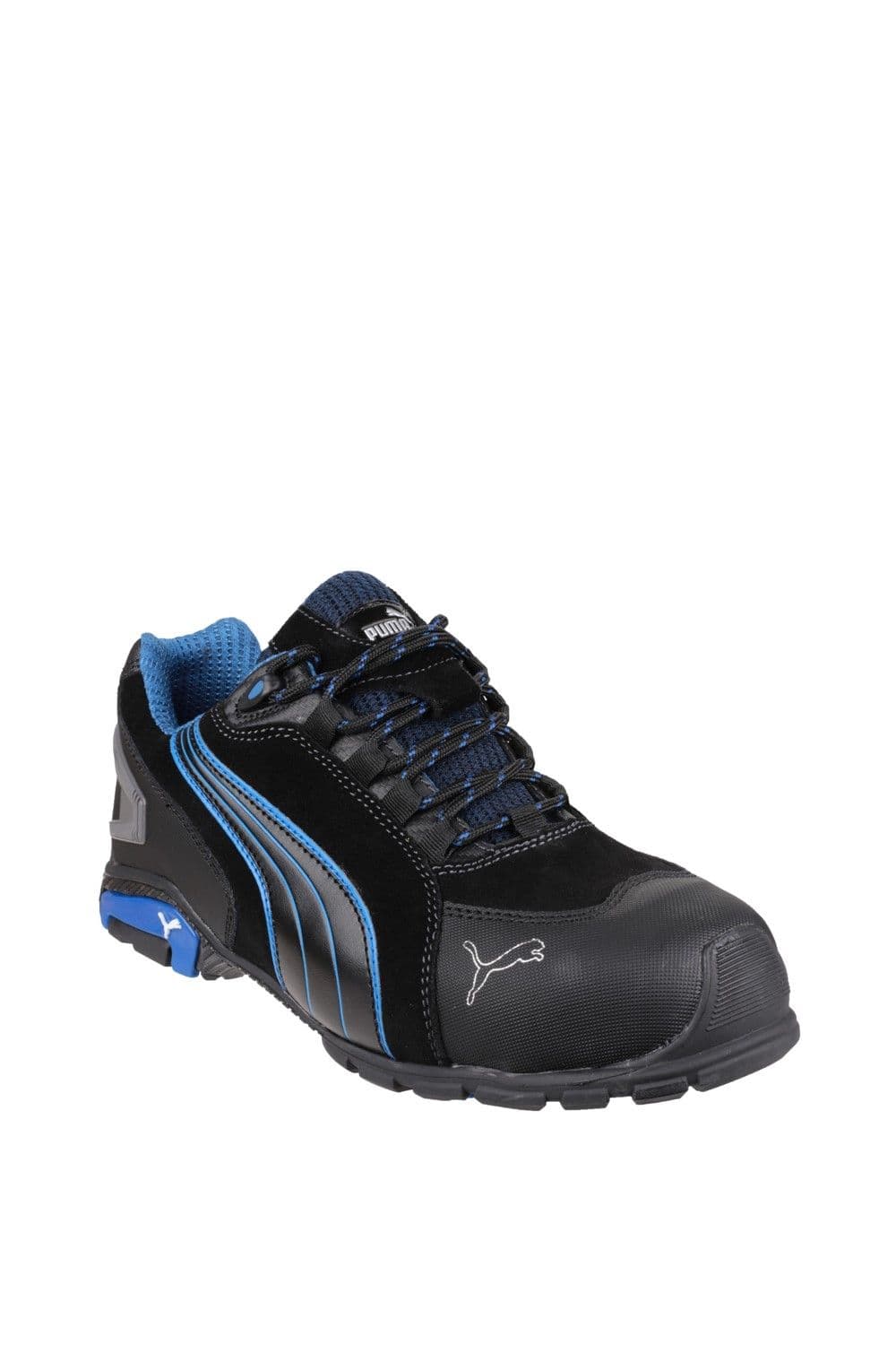 Puma Safety Men's 'Rio Low' Safety Trainers in Black | Size: 10