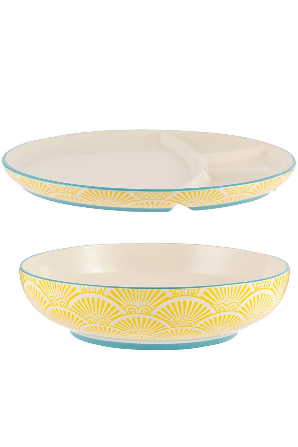 Rayware World Foods Multi-Cuisine Bowl & Divider Plate