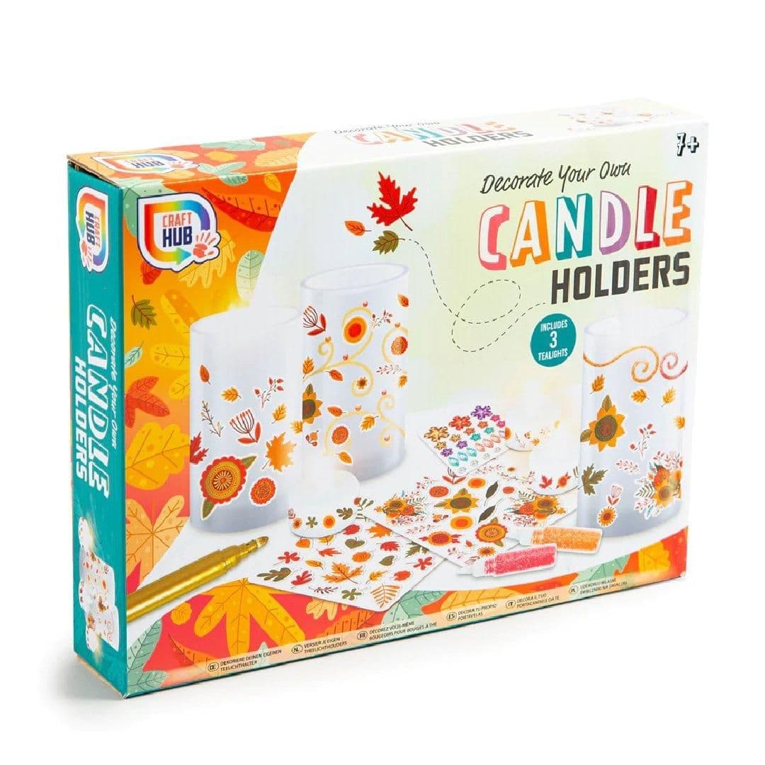 Grafix Craft Hub Decorate Your Own Candle Holders