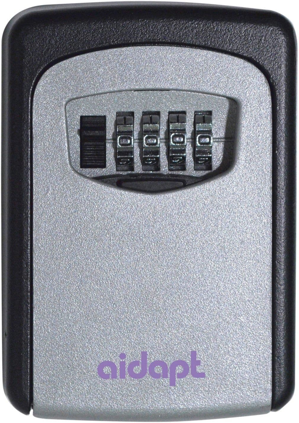 Aidapt Wall Mounted Weatherproof Key Safe in Black