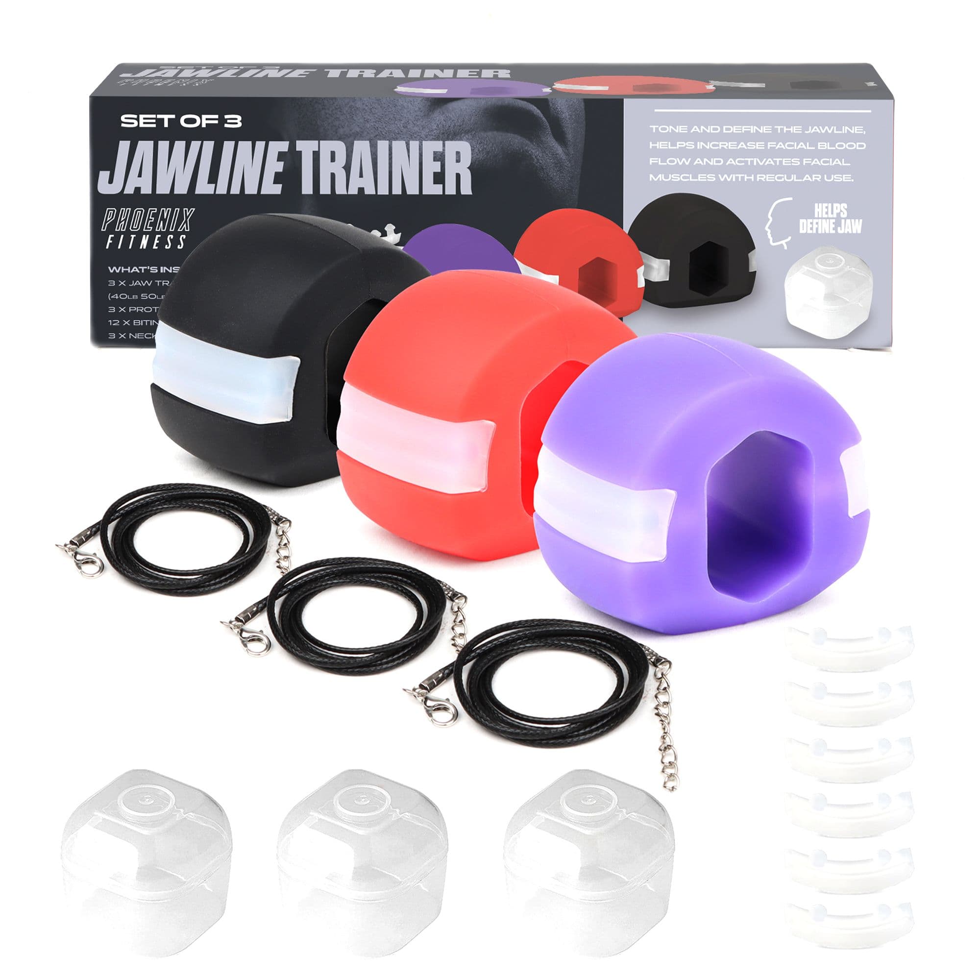 Phoenix Fitness Jaw Training Set | Size: 3.0