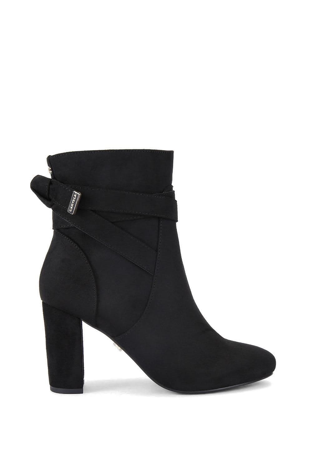 Carvela Women's 'Tempt Wide Fit' Boots in Black | Size: 3