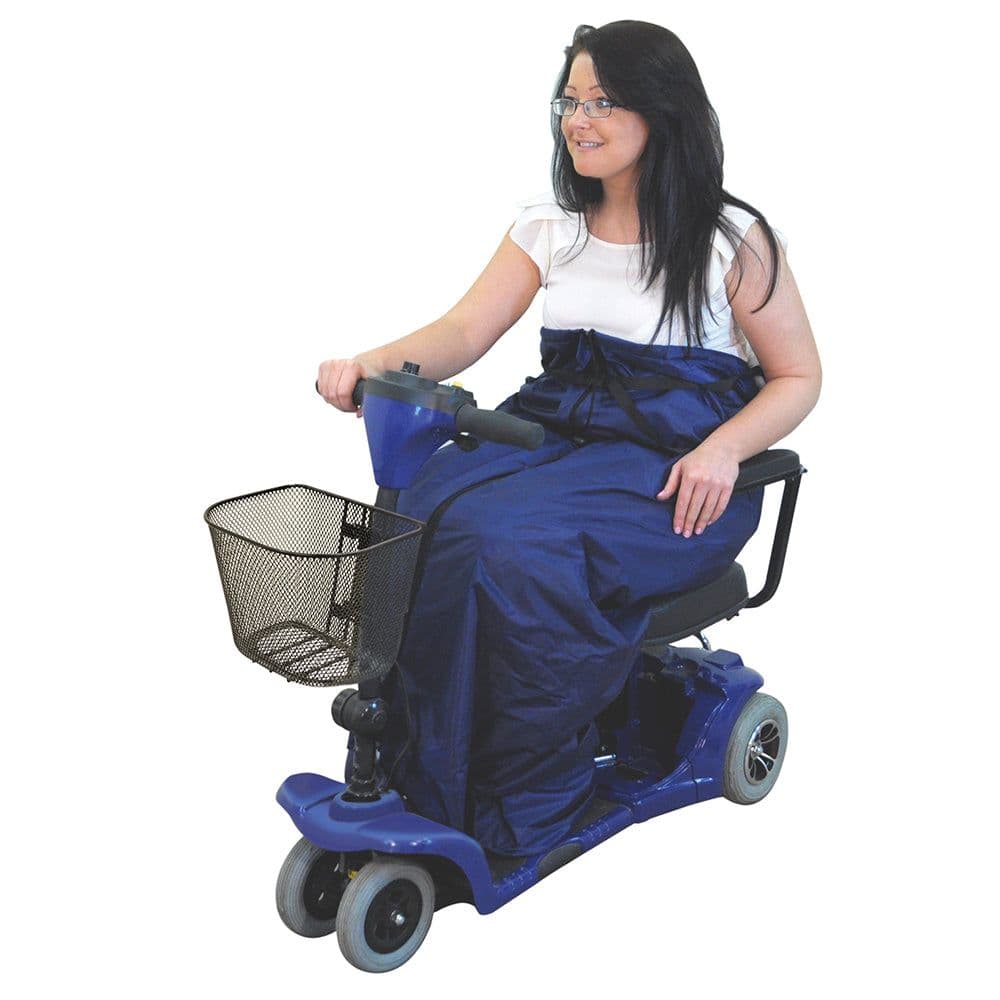 Loops Fleece Lined Lower Body Scooter Cosy - Waterproof Fabric - Machine Washable