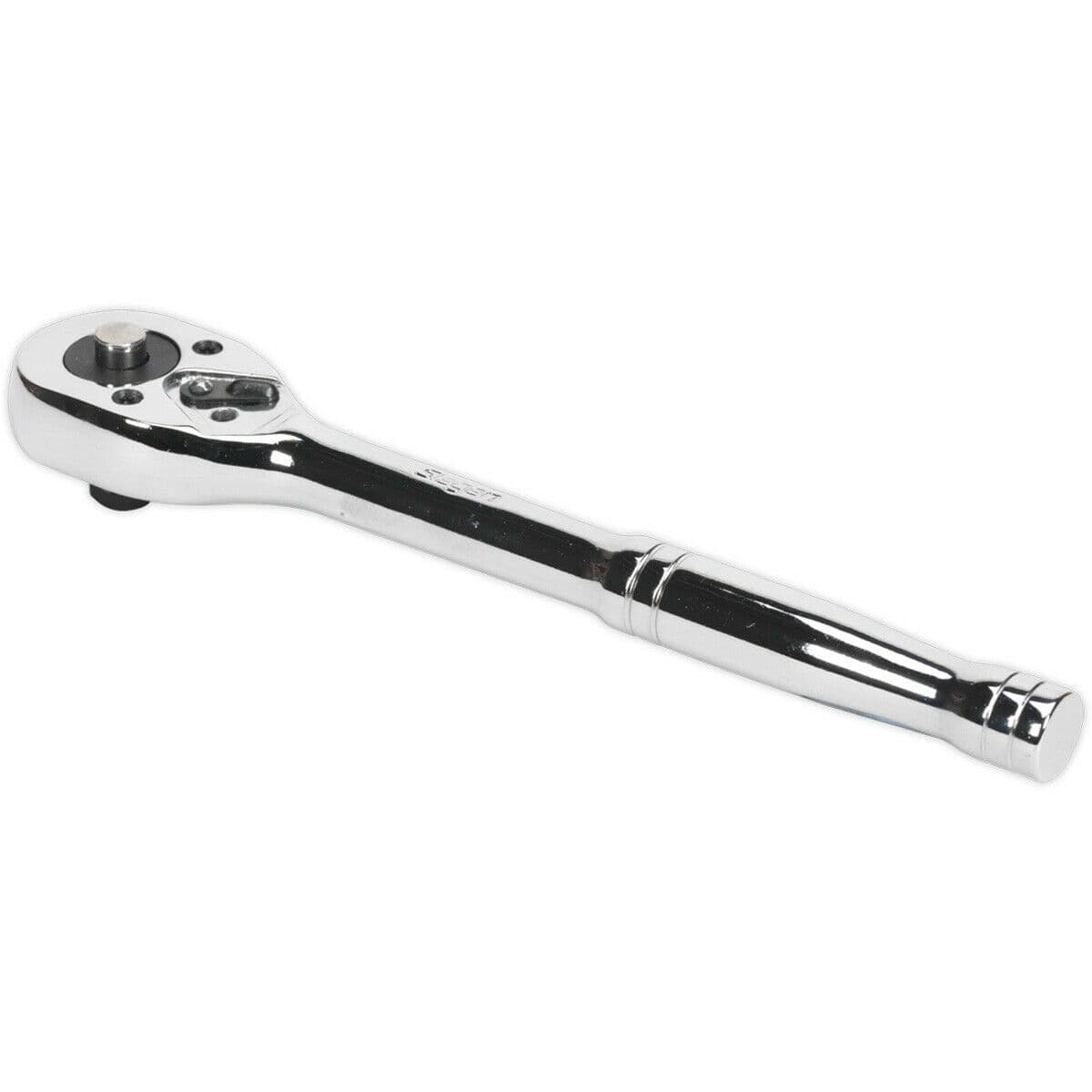 Loops 45-Tooth Flip Reverse Ratchet Wrench - 3/8 Inch Sq Drive - Pear Head Design