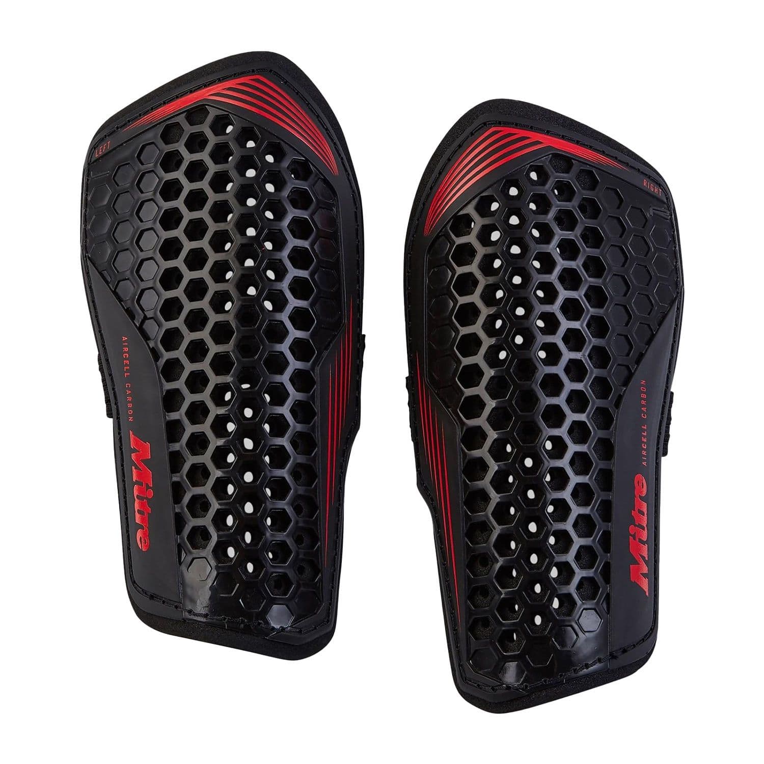 Mitre Men's 2024 Shin Guards in Black | Size: Small