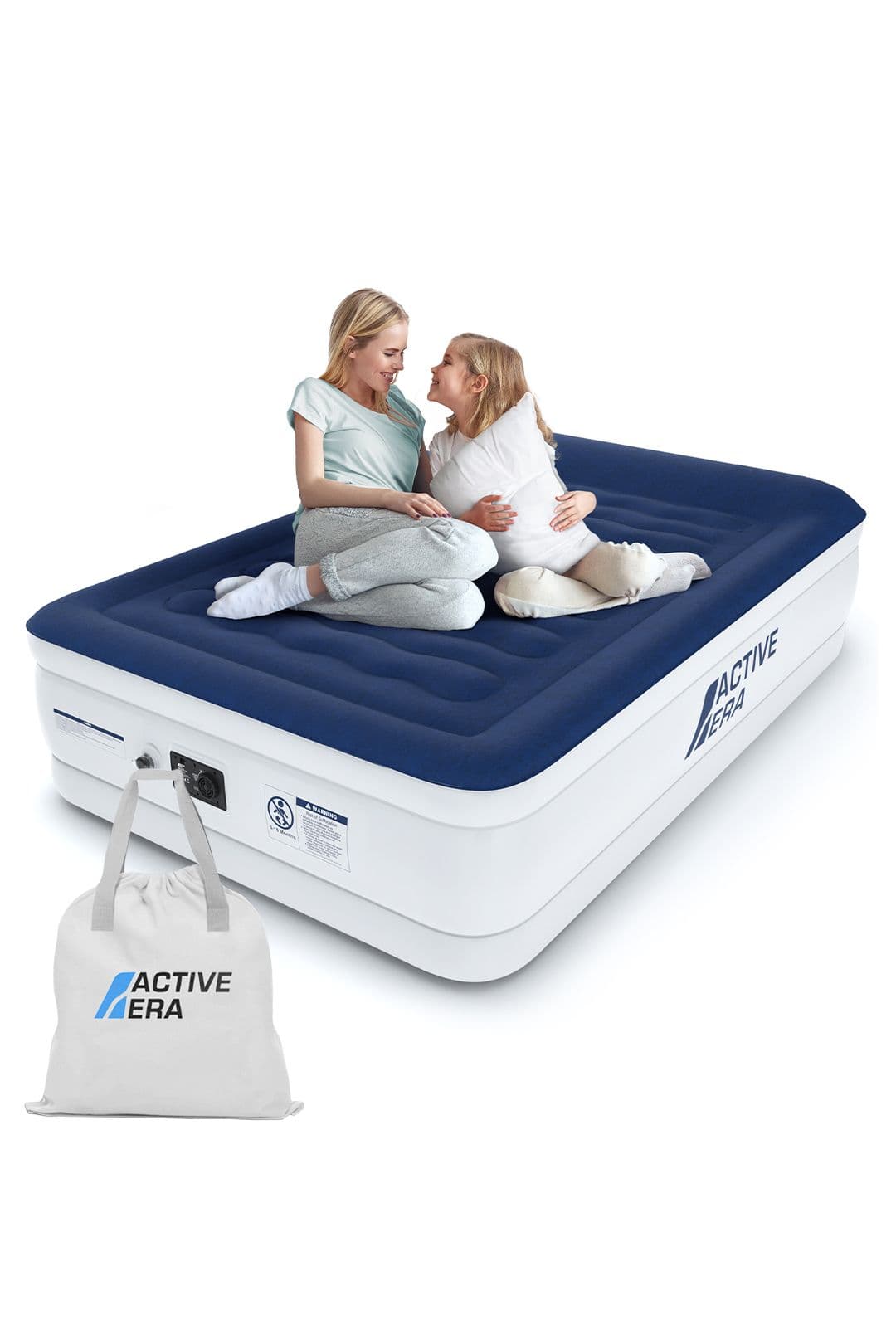 Active Era Comfort Plus Air Bed in White | Size: Double