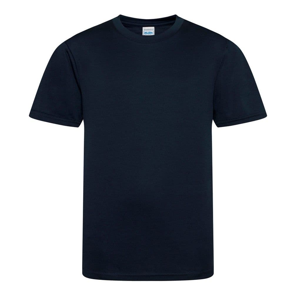 AWDis Cool Smooth T-Shirt in Navy | Size: 12-13 Years