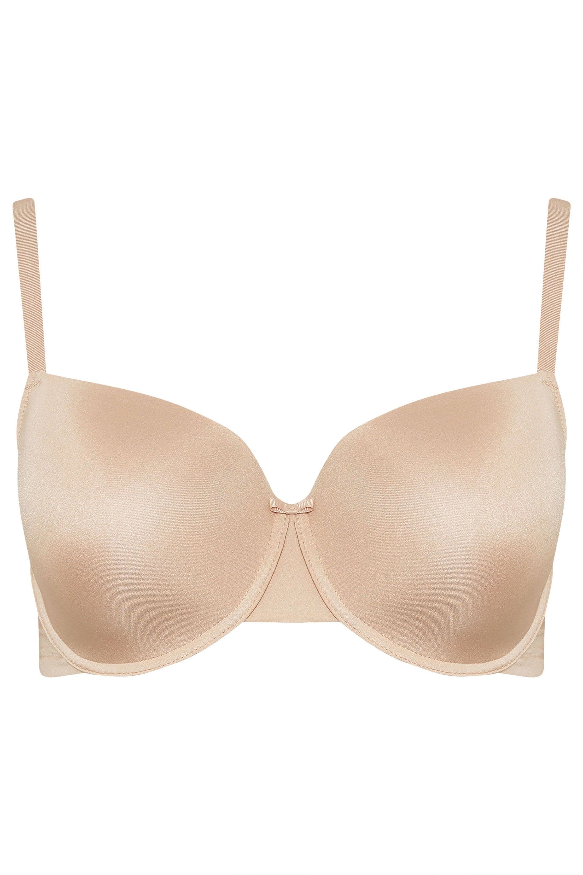 Yours Women's Moulded T-Shirt Bra in Nude | Size: 48G