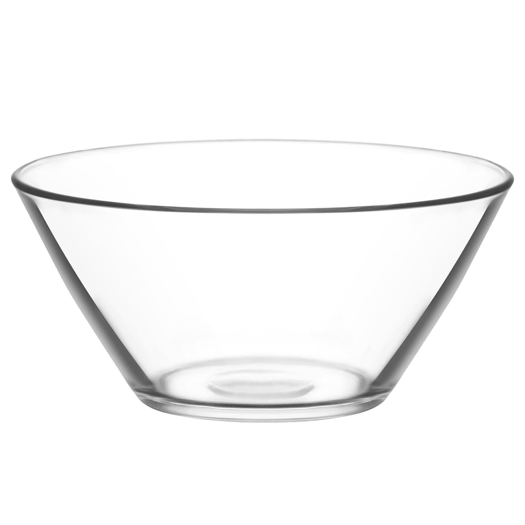 LAV Vega Glass Serving Bowl 22.5cm in Clear