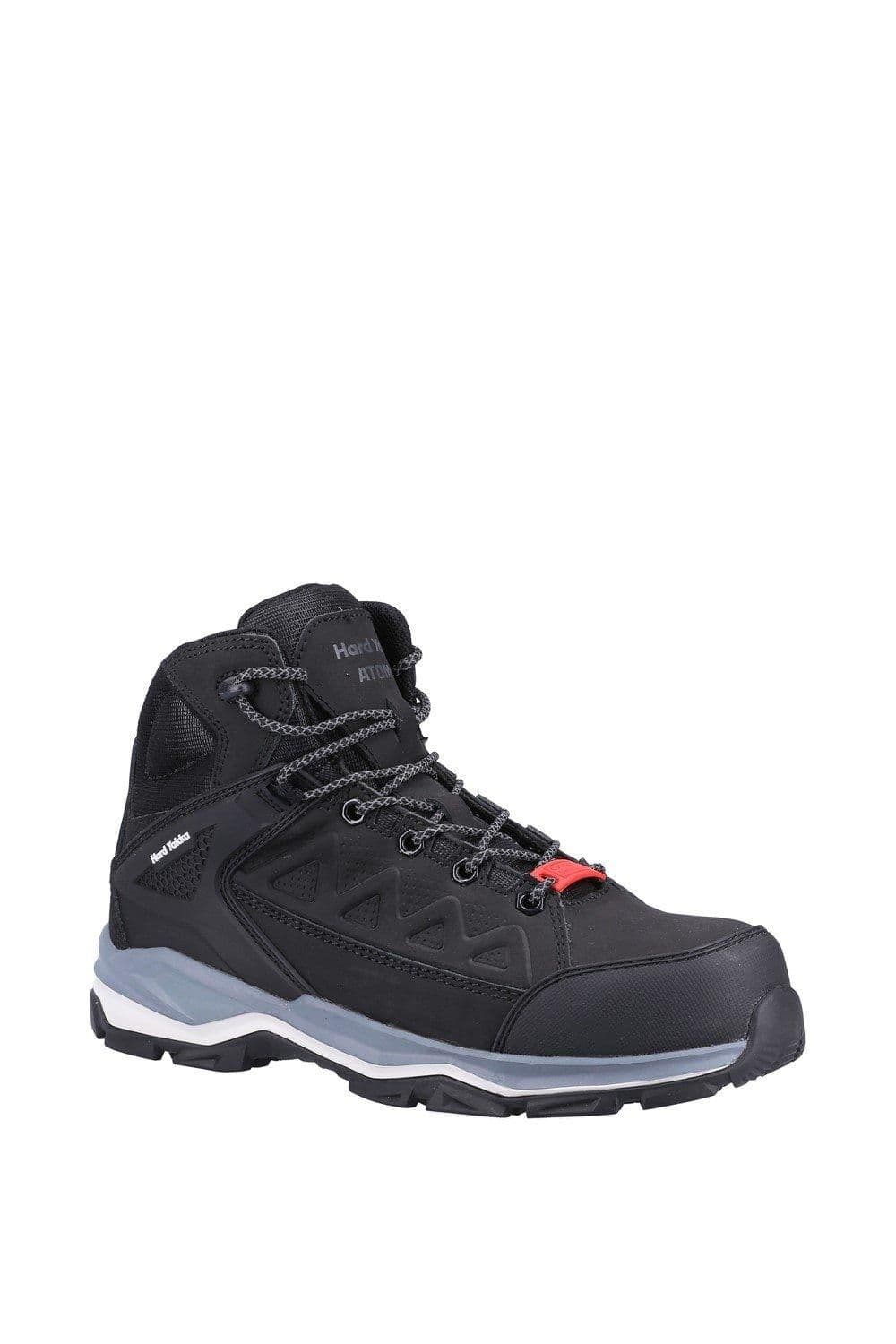 Hard Yakka 'Atomic' Safety Boots in Black | Size: 14