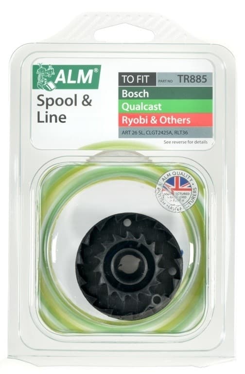 ALM - Trimmer Spool & Line - for Bosch, Qualcast & Ryobi