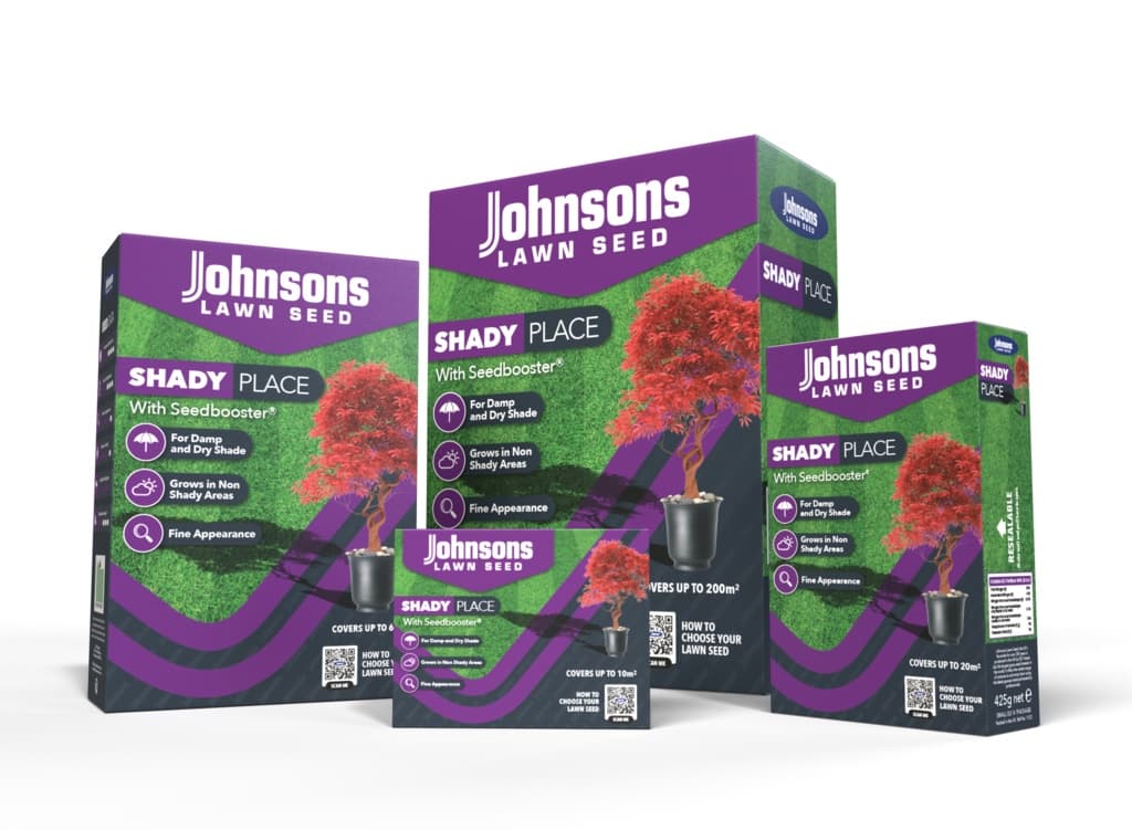 Johnsons Lawn Seed - Shady Place - 20sqm - 20sqm/425g
