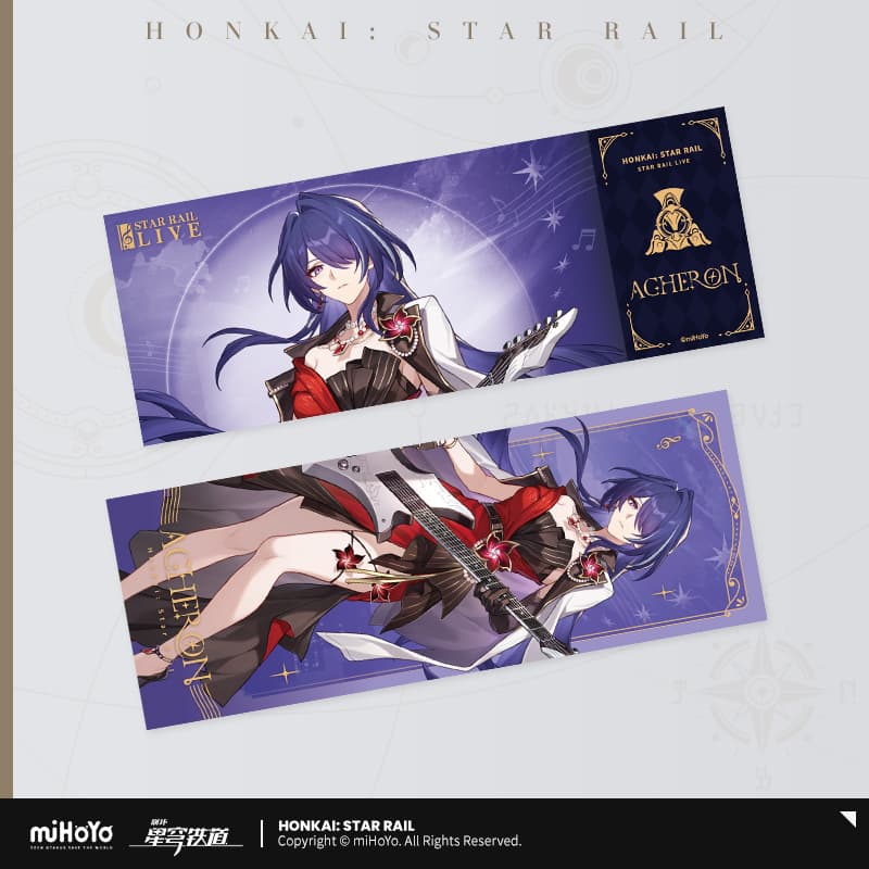 miHoYo Honkai: Star Rail LIVE Laser Collection Tickets Concert 2025 Concert 2024