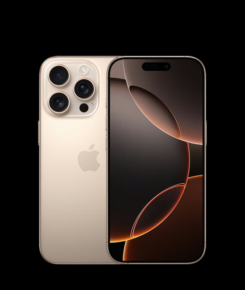 iPhone 16 Pro 256GB - New - Desert Titanium - 12 or 24 or 36 Month Lease - No Contract - Lifetime Warranty
