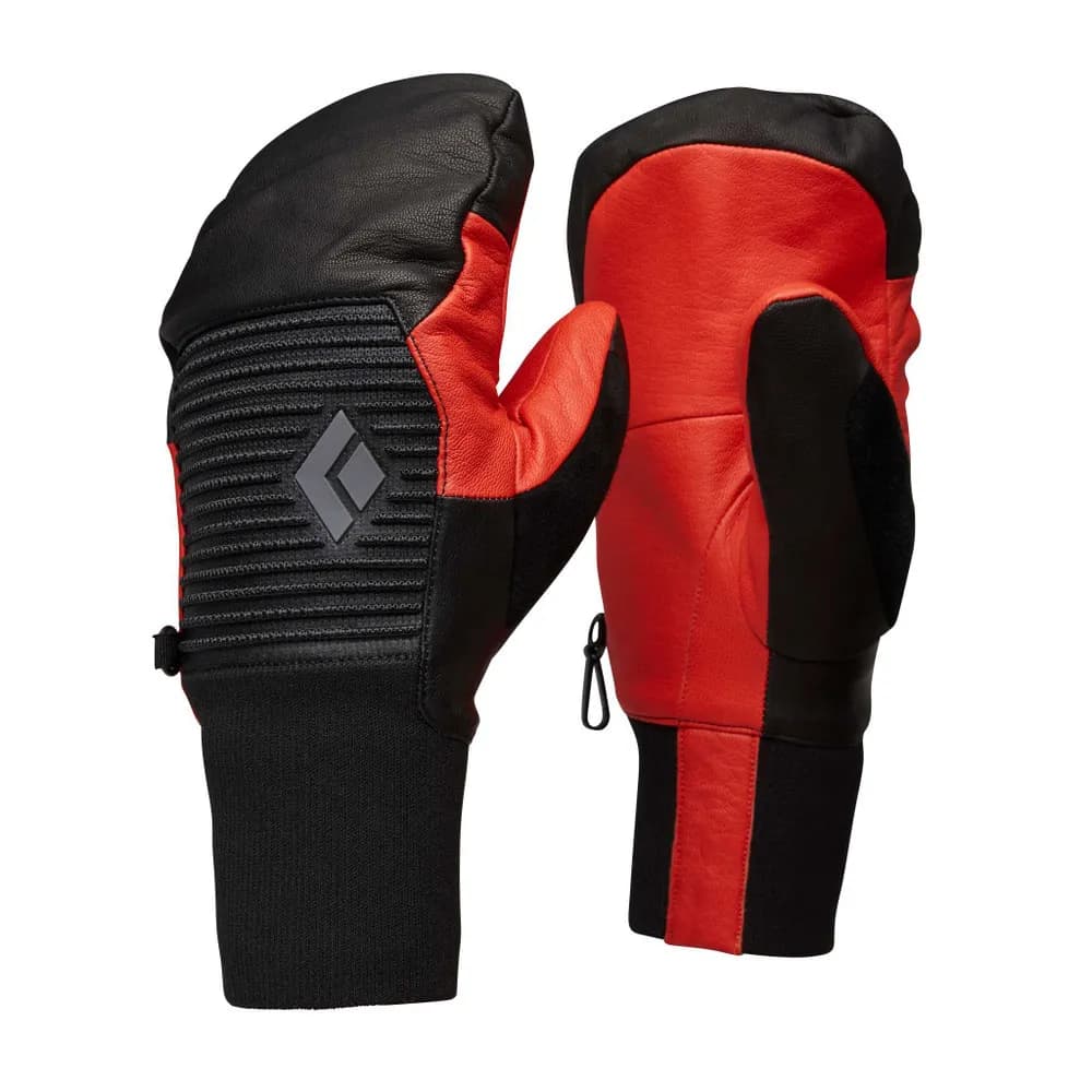 Session Knit Mitts : Color - Black-Octane, Size - S