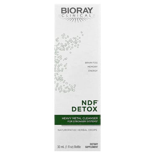 Bioray, NDF® Detox, Heavy Metal Cleanser, 1 fl oz (30 ml)