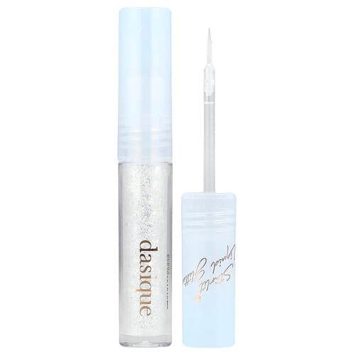 Dasique, Starlit Jewel Liquid Glitter, 02 Candy Hearts, 0.06 oz (1.8 g)