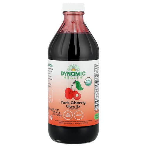 Dynamic Health, Tart Cherry Ultra 5X Concentrate, 16 fl oz (473 ml)