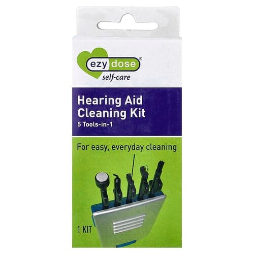 Ezy Dose, Self-Care, Hearing Aid Cleaning Kit, 1 Kit