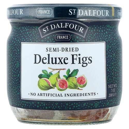 St. Dalfour, Deluxe Figs, Semi-Dried, 7 oz (200 g)