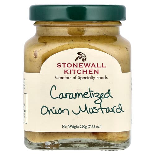 Stonewall Kitchen, Caramelized Onion Mustard , 7.75 oz (220 g)
