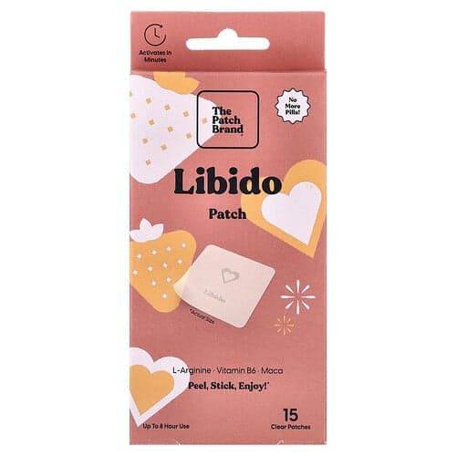 The Patch Brand, Libido Patch , 15 Clear Patches