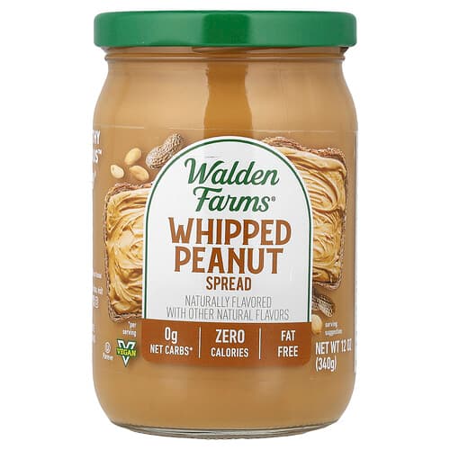 Walden Farms, Whipped Peanut Spread, 12 oz (340 g)