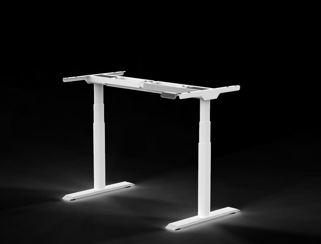 Standing Desk for WFO/WFH with Oval Legs
