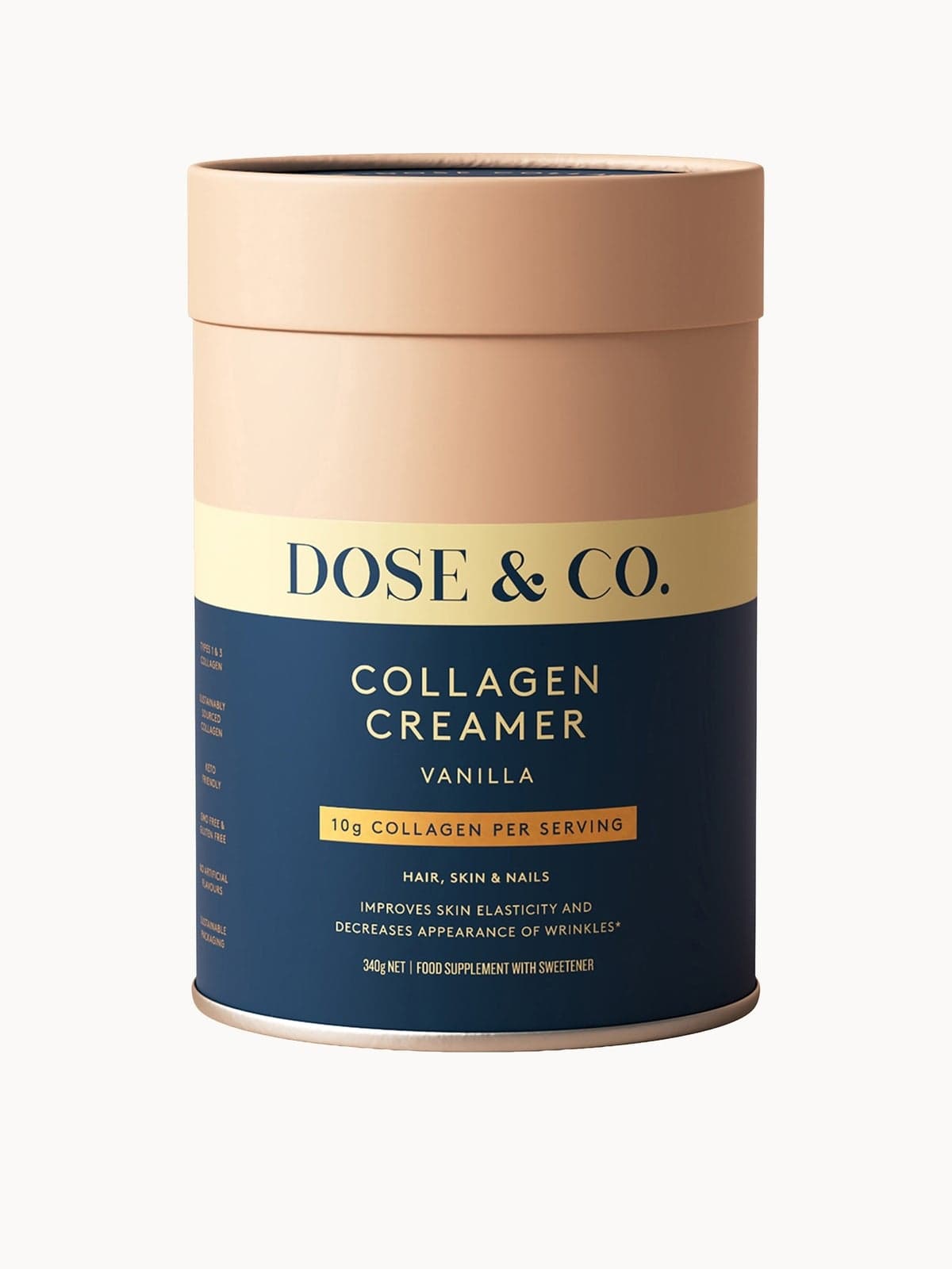 Dose & Co Collagen Creamer - Vanilla
