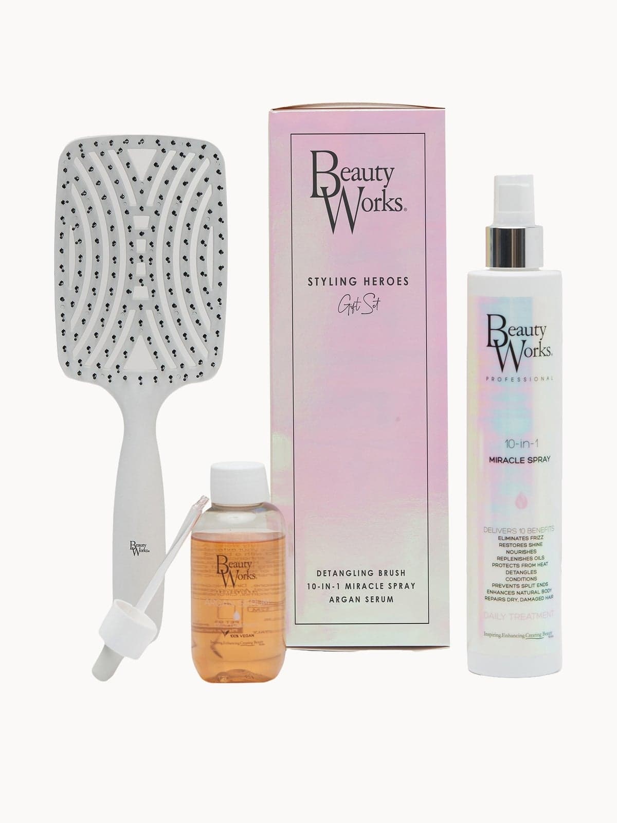 Beauty Works Styling Heros Gift Set (Worth £38.98)