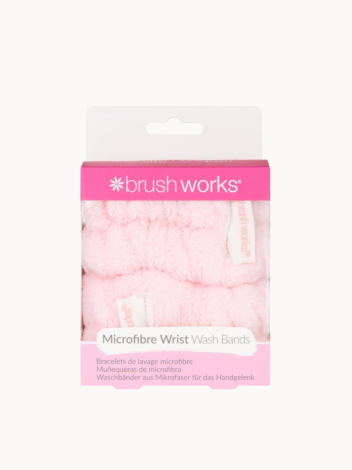 brushworks Microfibre Wrist Wash Bands - 2 Pack