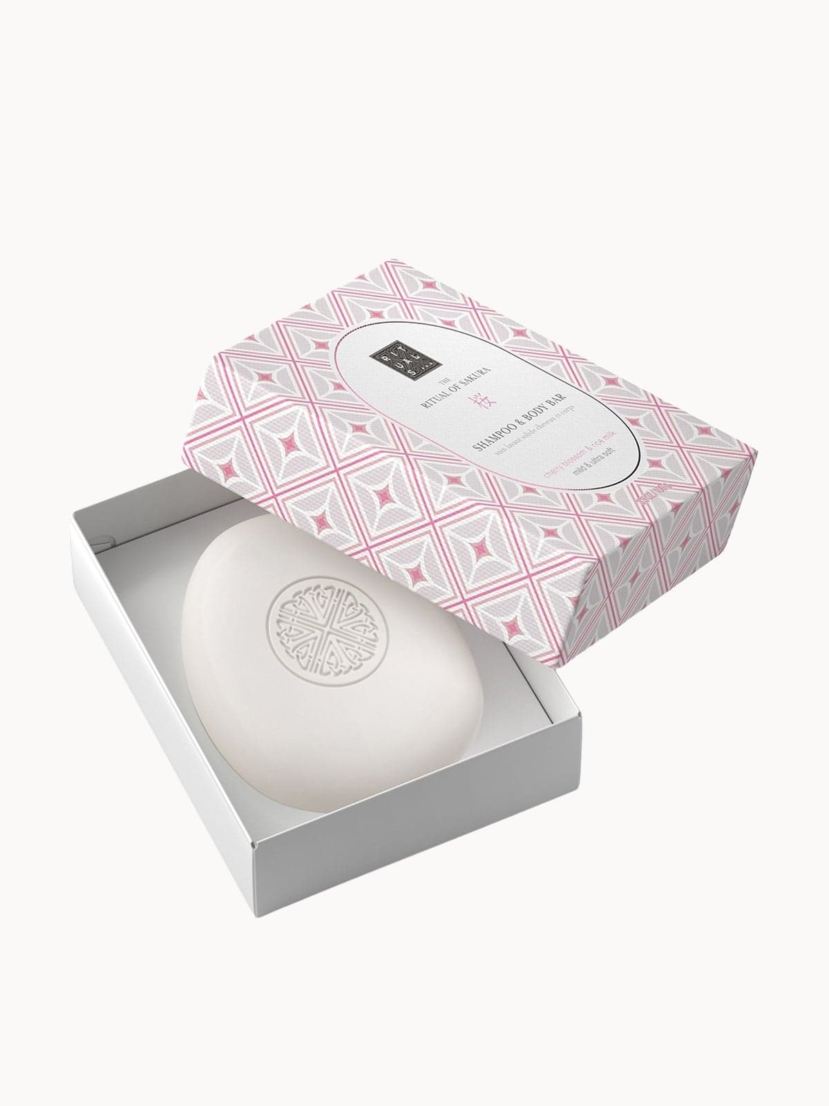 RITUALS The Ritual of Sakura Cherry Blossom & Rice Milk Shampoo & Body Bar 100g