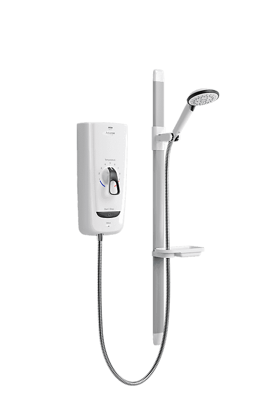 Mira Advance 8.7kW Flex Electric Shower White/Chrome