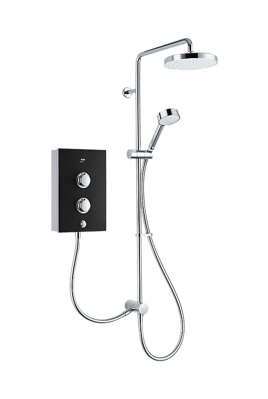 Mira Decor 10.8kW Dual Electric Shower - Black