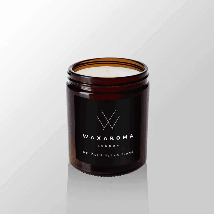 Neroli &amp; Ylang Ylang Candle by Waxaroma LDN