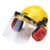 Draper 69933 Safety Helmet with Ear Muffs and Visor view 2
