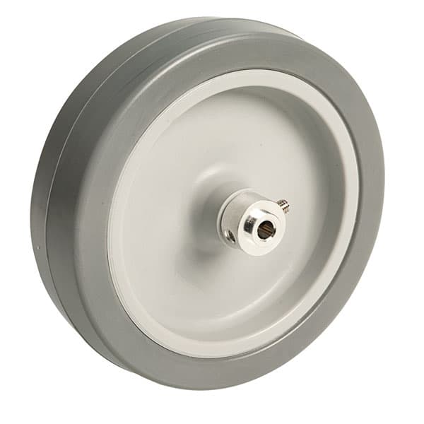 Robot Electronics WHEEL100 Wheel 100mm Diameter 5mm Hub Mounts EMG...