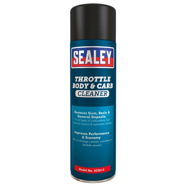 Sealey SCS013 Throttle Body &amp; Carburettor Cleaner 500ml Pack of 6